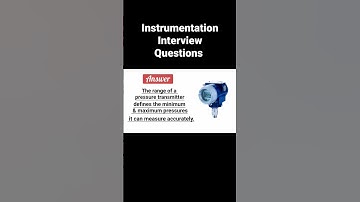 ☝️☝️Instrumentation Interview #plc #industrialautomation #learninstrumentation #pressuretransmitter