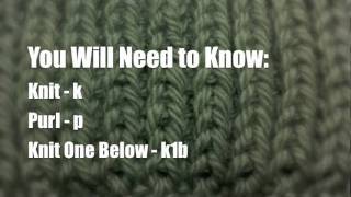 How to Knit The Fisherman's Rib Stitch