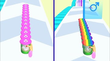 Clone Rush || All Levels 4 - 5 , Gameplay Android ios