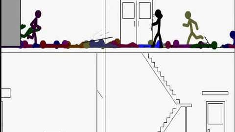 Videos of stick figure fighting Xiao Xiao 3