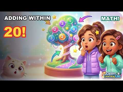 Adding Within 20: Number Bonds Adventure | Math for Kids