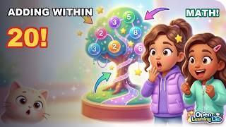 Adding Within 20: Number Bonds Adventure | Math for Kids