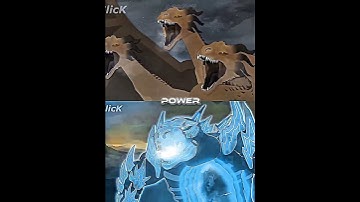 King Ghidorah VS Warrior Kong || SlicK