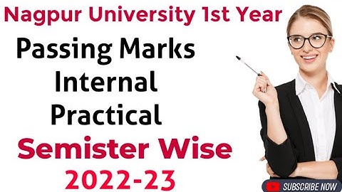 1st Year Passing Marks / Internal/ Practical All Complete Details Graduate Courses 2022-23 #rtmnu