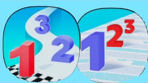 Lets Play Super Satisfying Android Math Games - Number Rush 2048 Vs Number Master Merge Run