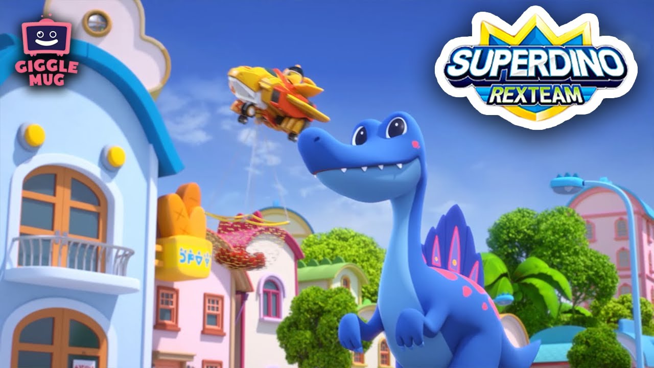 Chaos With Dino Clones | Super Dino (14-Minute Cartoon for Kids!)