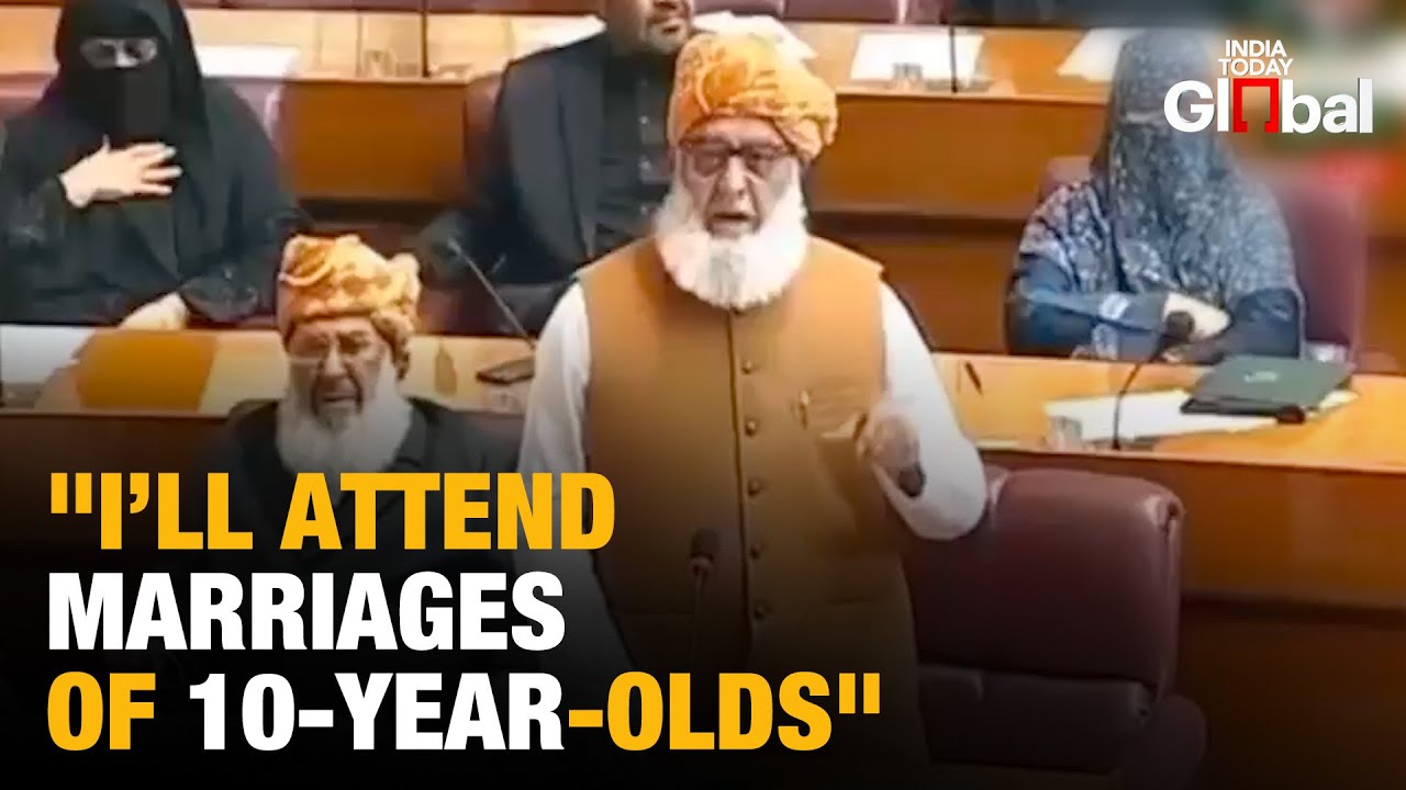 Pakistan MP Vows to Defy Child Marriage Ban | “I challenge Pakistan's Law” | Fazlur Rehman