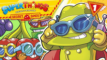 ⚡SUPERTHINGS EPISODES😎 Ep1 THE INCREDIBLE SPY GLASSES 🕶️|CARTOON SERIES for KIDS
