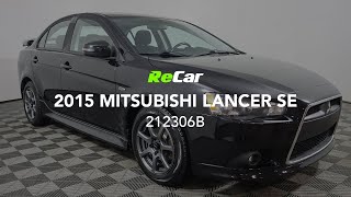 212306B - 2015 MITSUBISHI LANCER SE