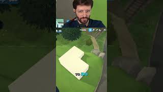 Building Game Fun: Placing Rocks & Walls, I'm a Fan! #shorts