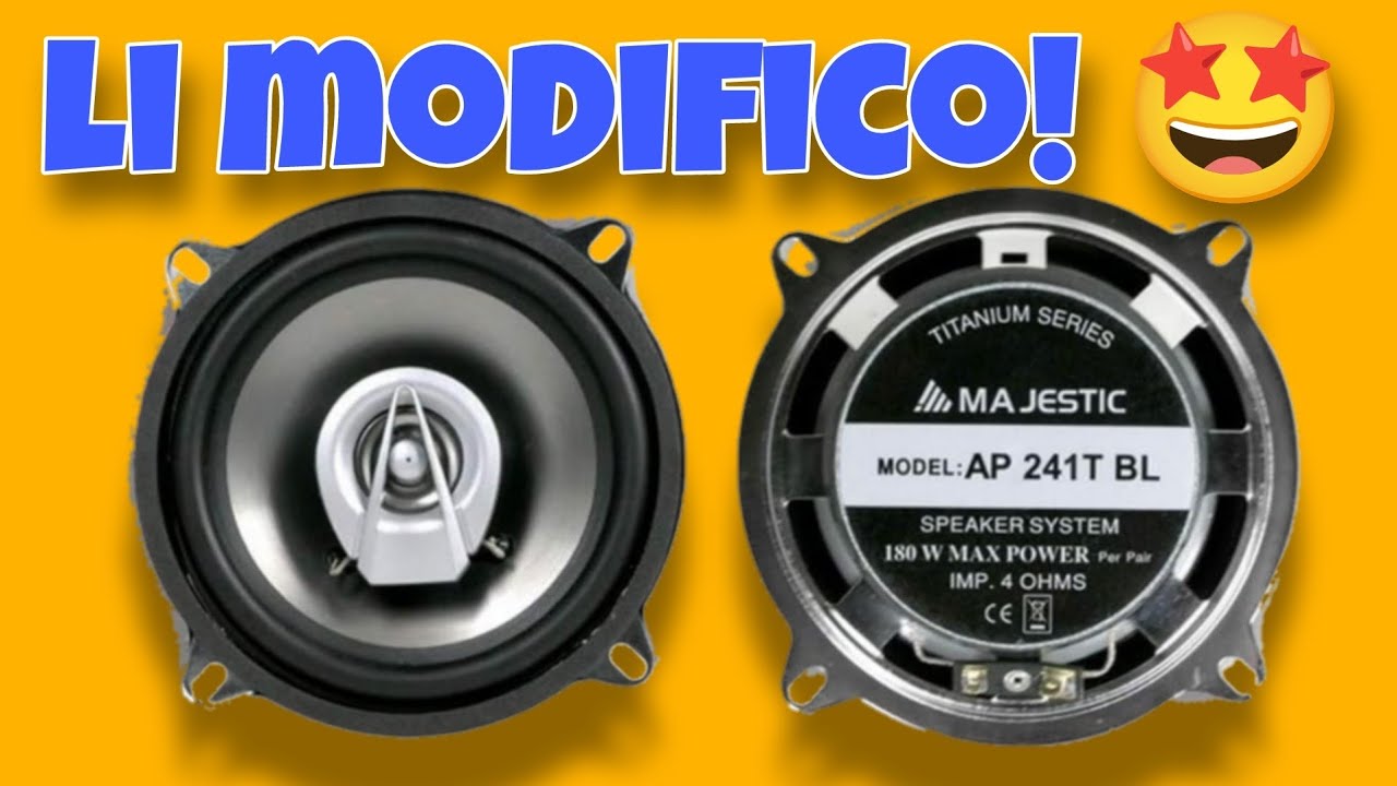 New Majestic AP-241T 2-Wege Autolautsprecher - 13cm Coaxial System 90W