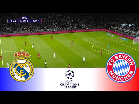 Real Madrid vs Bayern Munich - Uefa Champions League 2025/26 Full Match | Pes 21 Gameplay