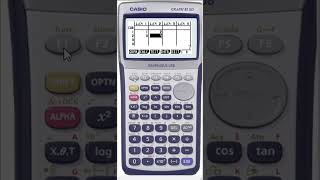 Equation d'une droite avec deux points Casio graphique en 1'