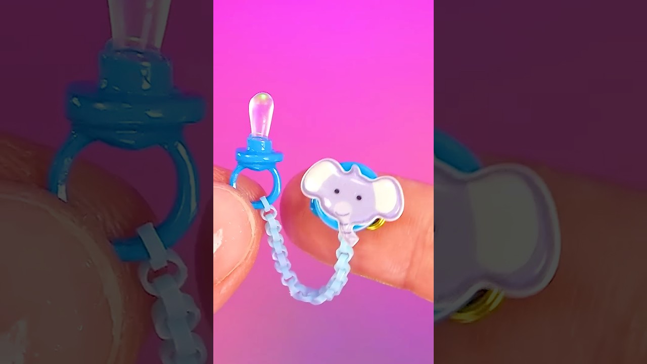 DIY Miniature Pacifier👶