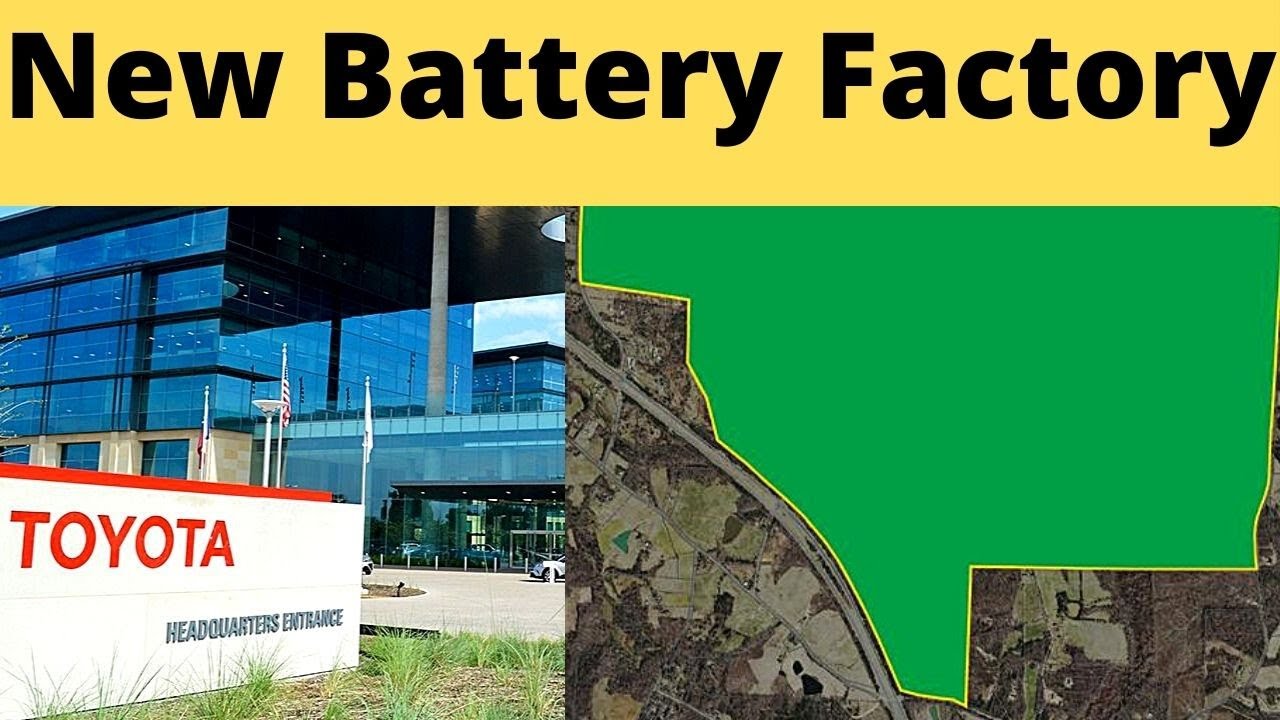 Toyota to build 1.3B battery plant in North Carolina YouTube