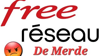 Faible Réseau mobile 📱‼️ Coupure de Réseau internet ‼️😡 Non remboursement😱 FREE une Arnaque‼️ 👎