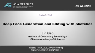Lin Gao -- Deep Face Generation and Editing with Sketches