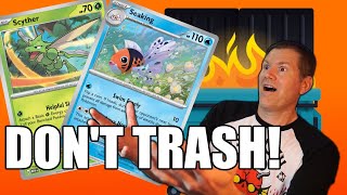 Scarlet & Violet 151 Reverse Holo Chase Cards, don't toss em! Profile