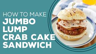 Blast From The Past Jumbo Lump Crab Cake Sandwich Recipe Seafood Dinner Ideas