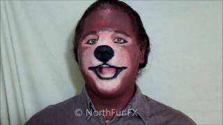 Foam Latex Bear Nose Prosthetic Mask