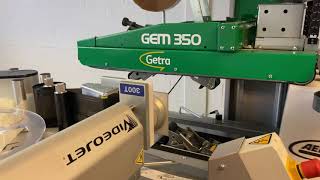 Getra - GEM 350 dozensluiter + Videojet 9550 Tamp print & apply etiketteermachine