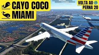 Cayo Coco Mucc Miami Kmia A320Neo Da American Airlines No Flight Simulator 2020 Perna 20