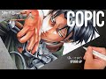 【進撃の巨人】リヴァイ兵長 描いてみた Attack on Titan | Drawing Levi Ackerman | copic