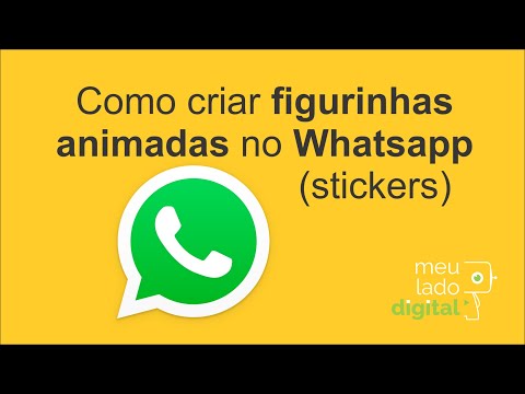 COMO FAZER FIGURINHAS ANIMADAS PARA WHATSAPP - CRIAR STICKERS ANIMADOS -  TUTORIAL ATUALIZADO 