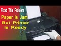 How to Solve Paper is Jam but Printer is ready on Epson L360 Printer? How to Replace paper encorder?