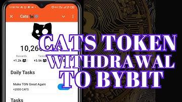 Cats Airdrop Withdrawal - How to Withdraw Cats Token to Bybit