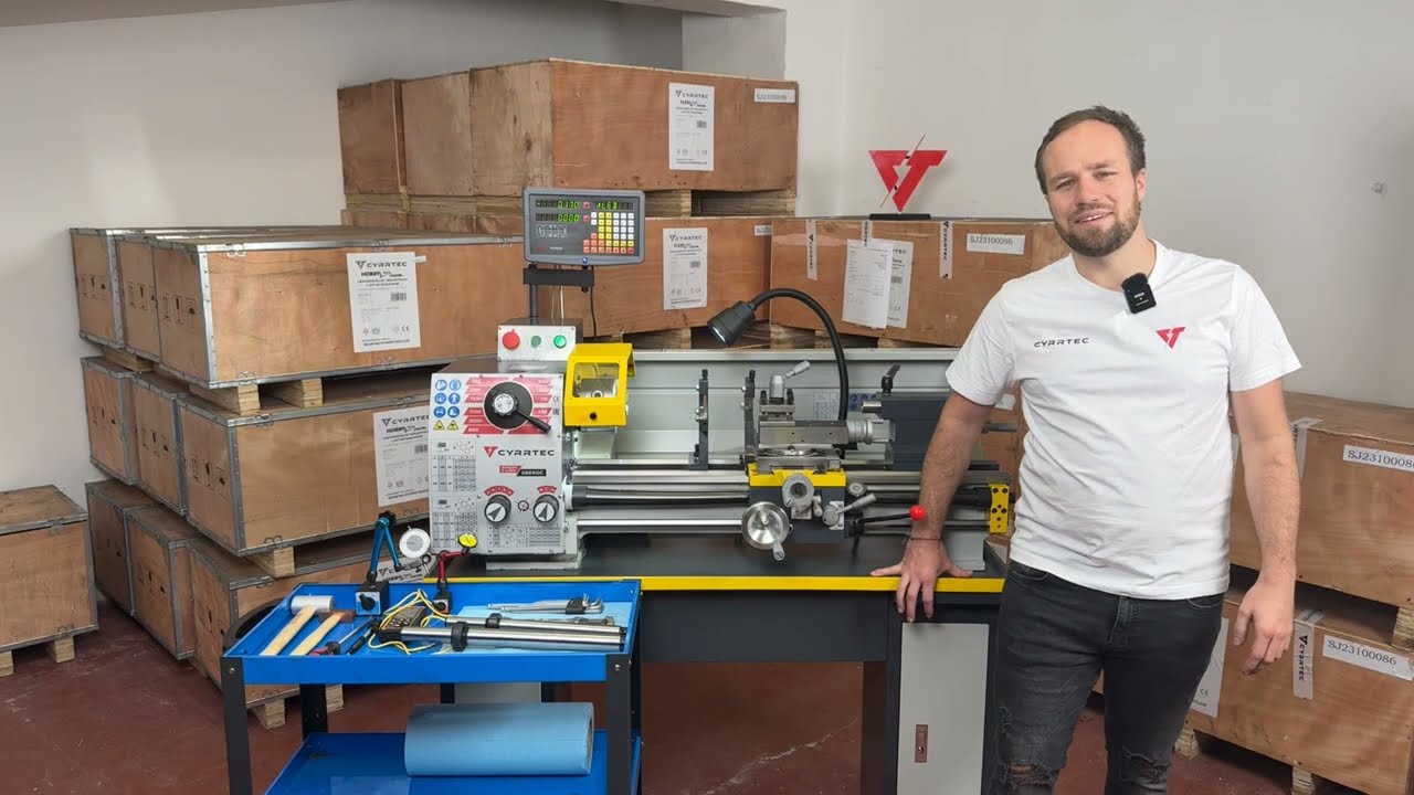 Soustruh CYRRTEC Profiturn 2865GC - změření hodnot a představení stroje