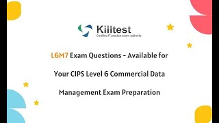 L6M7 Exam Questions - Available for Your CIPS Level 6 Commercial Data Management Exam Preparation