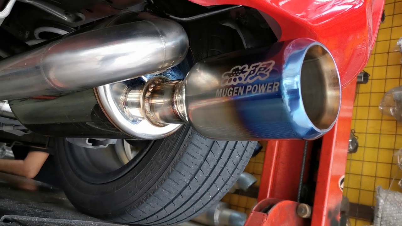 twin loop muffler YouTube