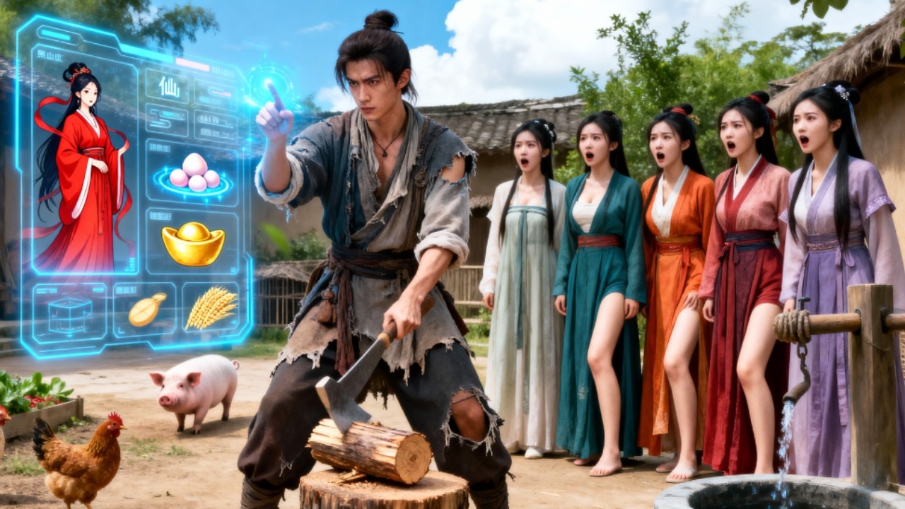 Tras viajar la antigüedad,obtiene por accidente un sistema místico que lo fortalece con cada esposa!