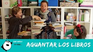 Reto de SUJETAR LIBROS * BOOK challenge