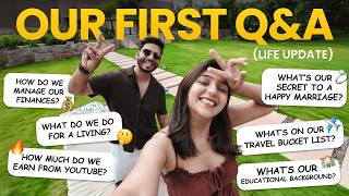 Q&amp;A | Answering Most Asked Questions - How We Met, Who Proposed, How We Manage Finances &amp; More