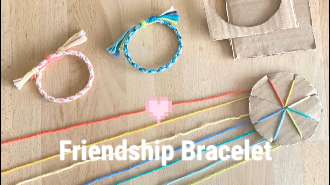 Ladder Stitch Friendship Bracelet | Homan at Home