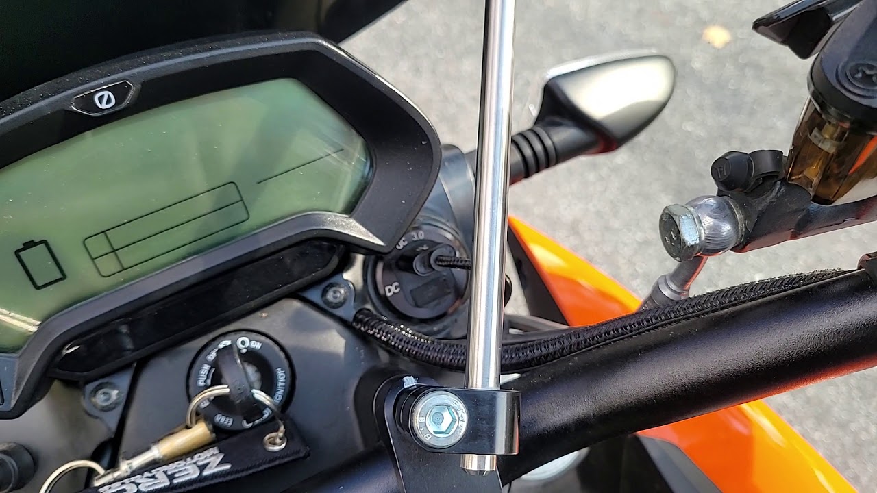 Touring Zero Motorcycle Setup