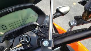 Touring Zero Motorcycle Setup