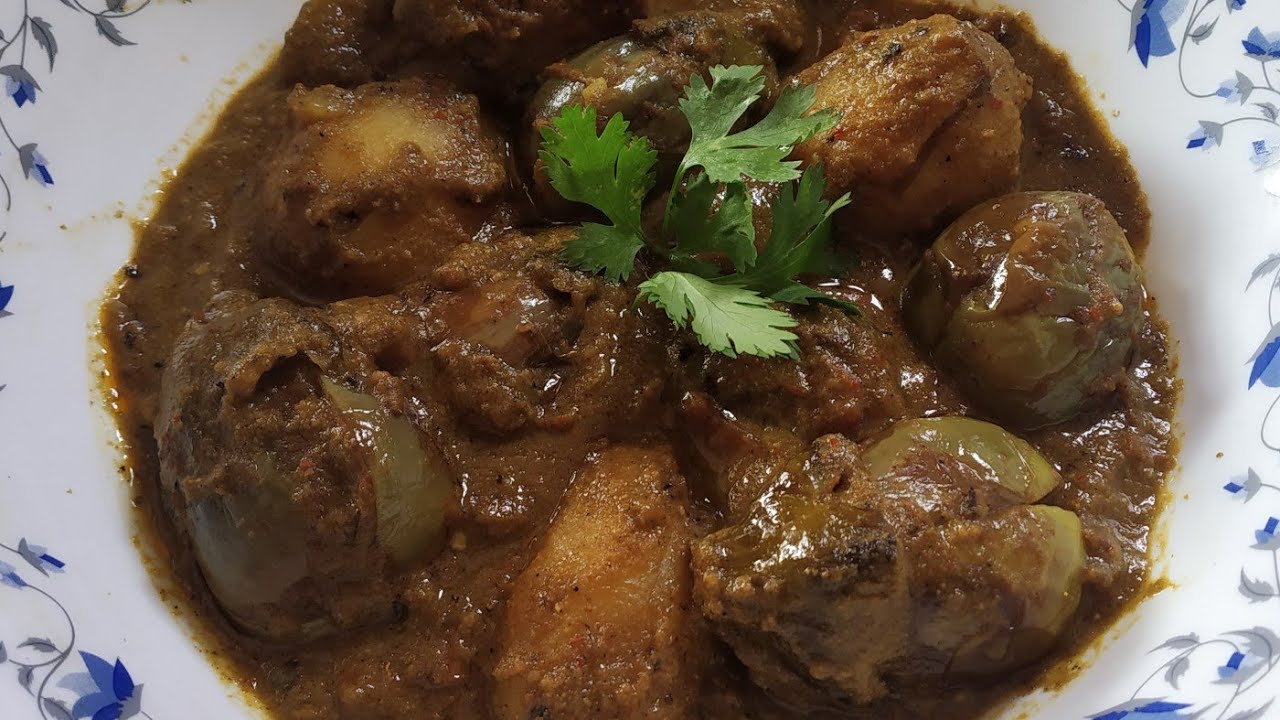 Kala masala Bharwa Baingan Bharwa Aloo Baingan Masala recipe
