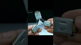 Gear Mechanism With DC Motor | #dcmotor #motorbuilding #techexperiments #diy  #tech