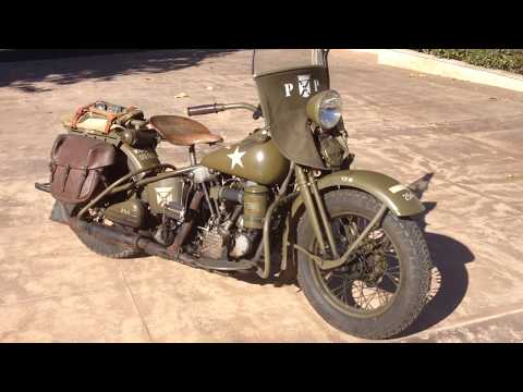 1941 Harley Davidson Military EL Knucklehead For Sale