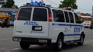 NYPD 106TH PCT Responding On Cross Bay Boulevard In LindenWood, Queens, New York