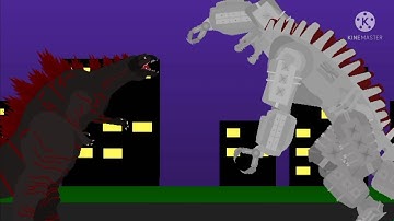 Shin Godzilla vs Mechagodzilla (monsterverse) Sticknodes (please read the description)