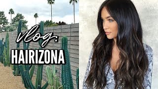 HAIRIZONA VLOG: GETTING MY HAIR/EXTENSIONS DONE | Stephanie Ledda