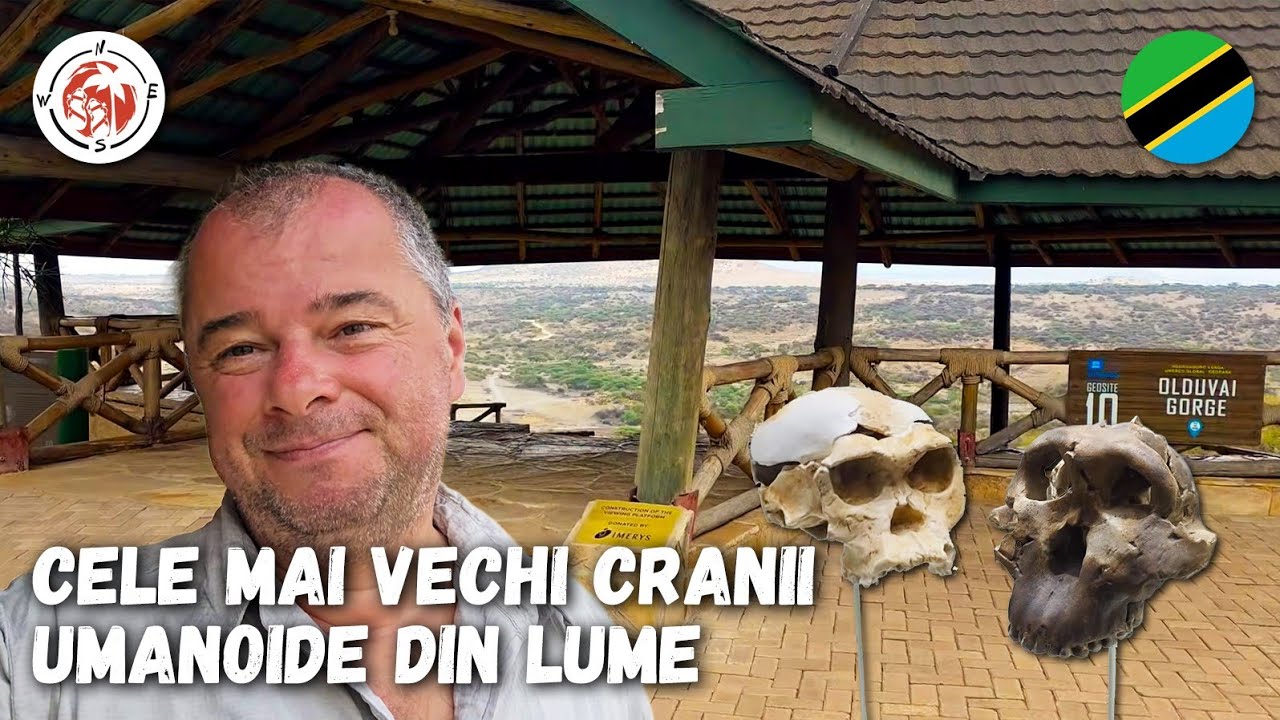  Cele mai vechi cranii umanoide din lume - Olduvai Gorge, Serengeti Tanzania