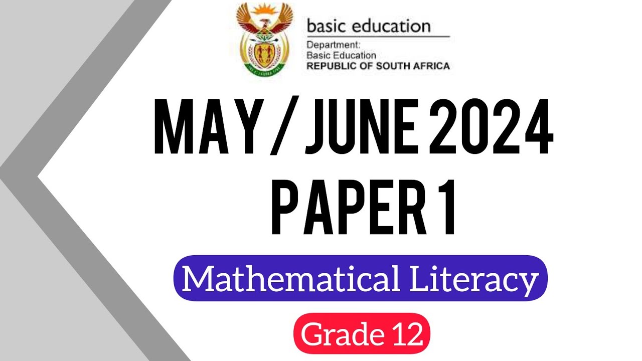 Grade 12 Mathematical Literacy | June 2024 | FULL Paper 1