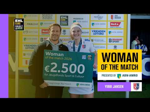 Yibbi Janse is the ABN AMRO Woman of the Final - HC's Hertogenbosch vs SCHC
