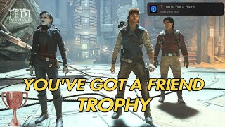 You've got a Friend - STAR WARS Jedi: Survivor Trophy, missable