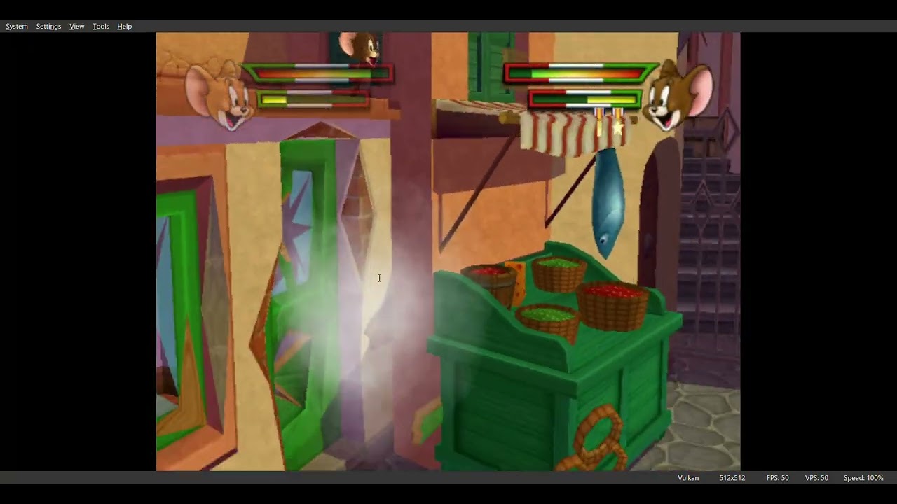 Tom & Jerry's War of the Whiskers All Character vs their clone